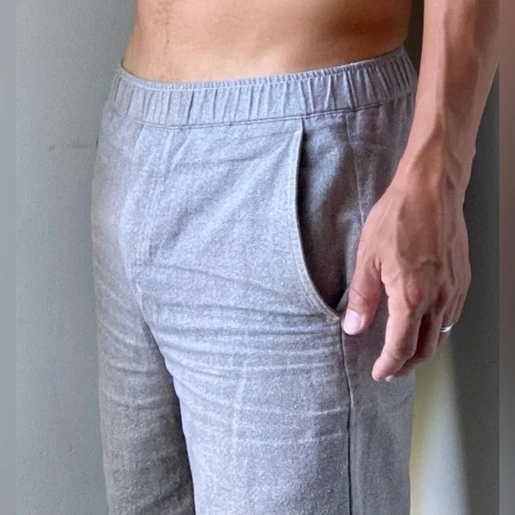 Cotton-hemp shorts - Picture 3 of 4